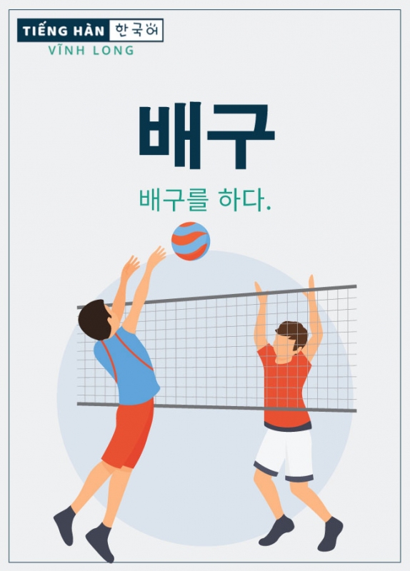 배구: bóng chuyền